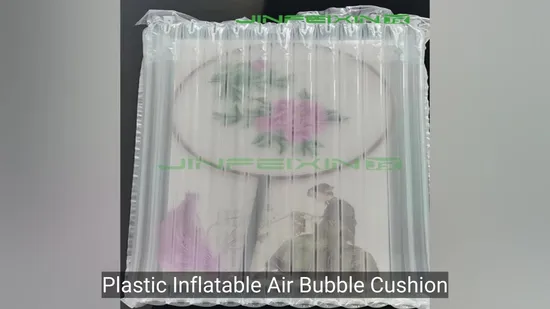Biodegradable White Bubble Inflatable Air Bubble Film Packaging Plastic Protective Cushioning 