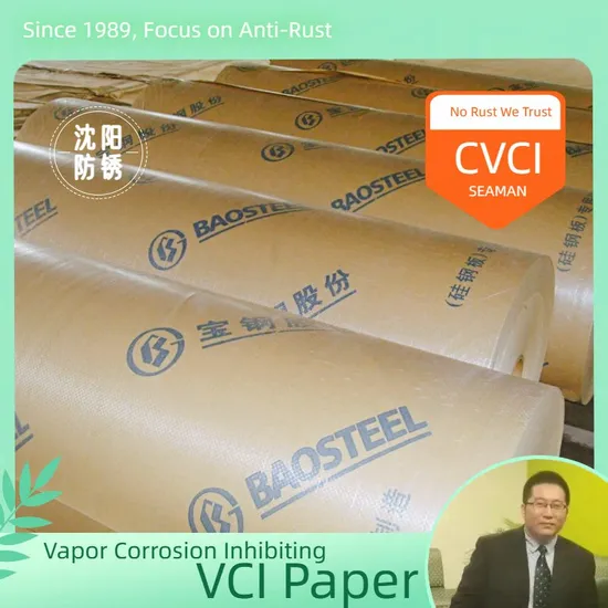 Vapor Corrosion Inhibitor Vci Packing Paper, Automotive Wrap Vci Paper 