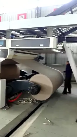 Fully Automatic 3/5/7 Ply Corrugated Paper Production Line/Packaging Machinery 