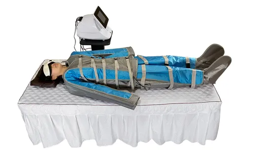 Desktop 24 Chamber Air Bags 3 in 1 Professional Pressotherapy Machine Pressotherapie Body Slim Lymphatic Drainage Oil Absorbing 