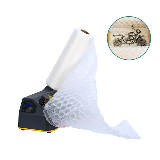 Inflatable Air Bag Filling Pillow Making Packaging Film Air Bubble Cushion Machine 