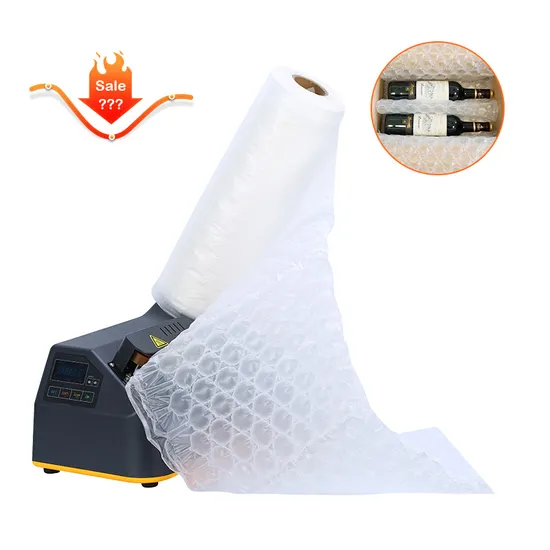 Smart Mode Inflatable Bag Filling Bubble Film Pillow Air Cushion Packaging Machine 