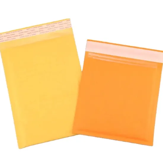 Environmentally Friendly Waterproof Durable Kraft Paper Bubble Packaging Bag 