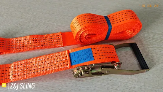 LC1500dan 10m 3t Ratchet Tie Down Strap Cargo Lashing Strap 