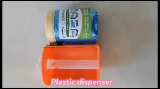 Masking Tape & Paper Dispenser Plastic Dispenser 
