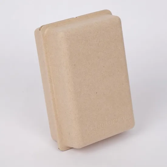Manufacture Quality Molded Paper Pulp Box Insert Packaging Molding Tray Packaging 