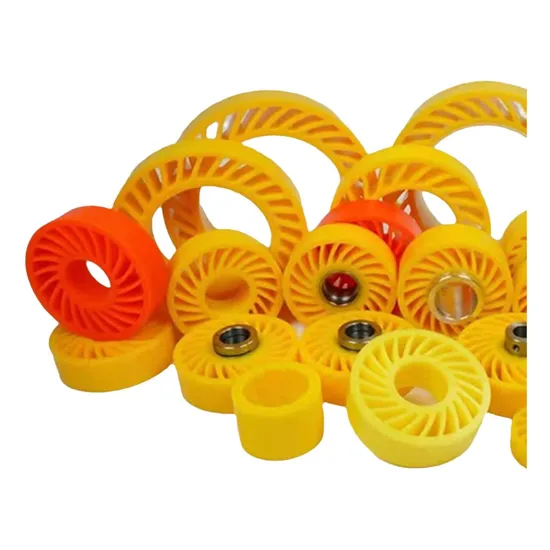 Light Pressure Paper Feeding Sun Polyurethane Crush Wheel for Corrugated Packaging Machine 